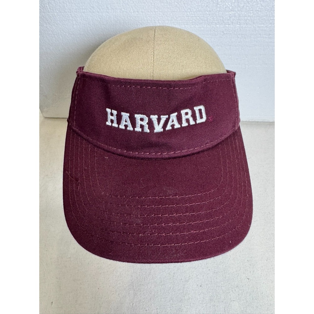 Harvard Crimson Baseball Cap Visor Hat Adjustable‎ Embroidered Starpback, Black